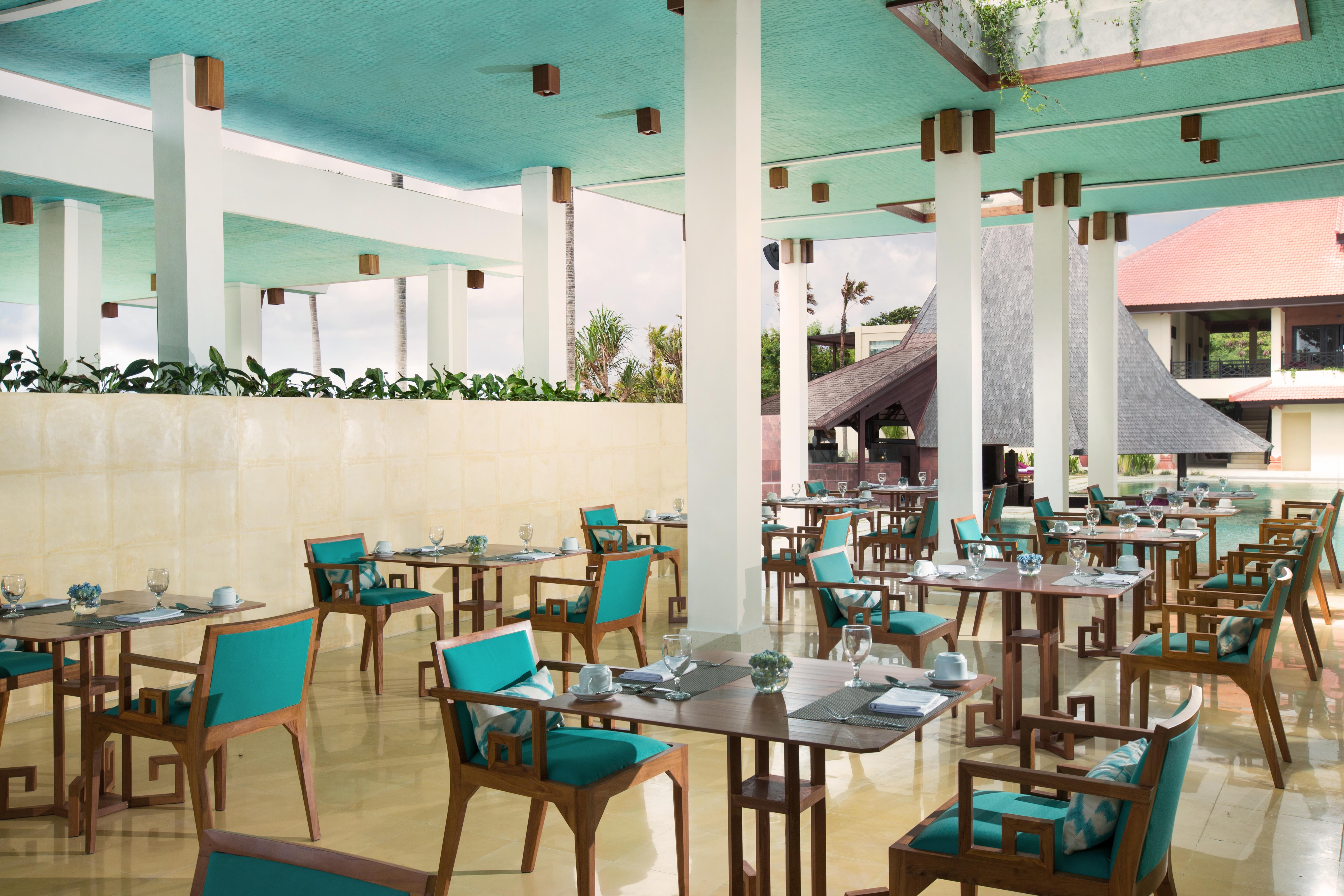 赛达拉精品海滩度假村 努沙杜瓦 外观 照片 The restaurant